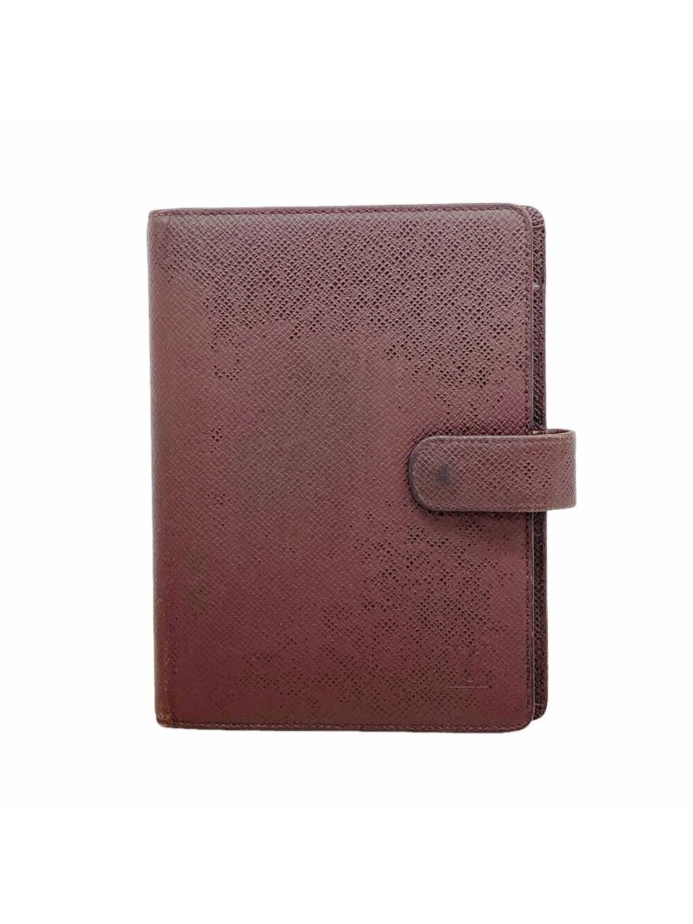 Louis Vuitton Notebook Cover Taiga Agenda MM Acajou